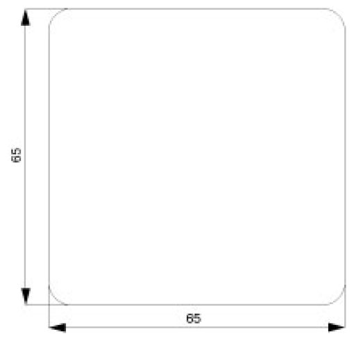 DELTA profil rocker neutral titanium white
