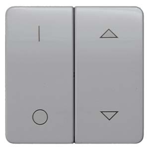 DELTA profil rocker double with IO and shutterblind symbols for OFF switch