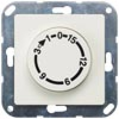 DELTA isystem time switch with 15 min runtime 2pole titanium white
