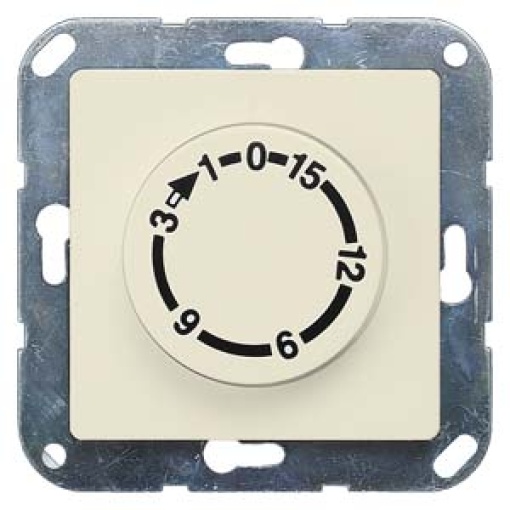 DELTA isystem time switch with 15 min runtime 2pole electric white