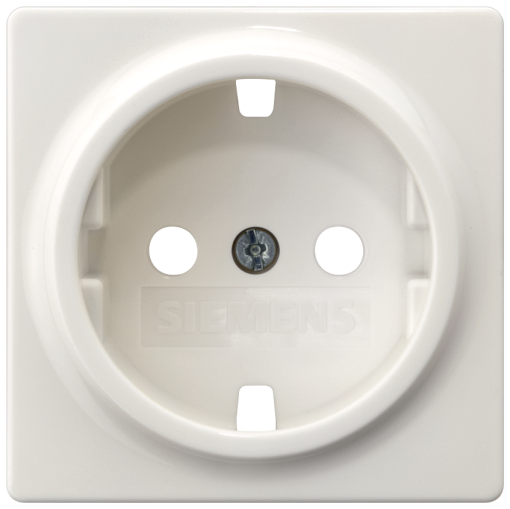 DELTA isystem socket cover without insert titanium white