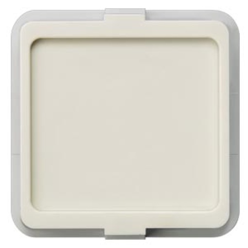 Moldedplastic wall enclosure for shaving socket