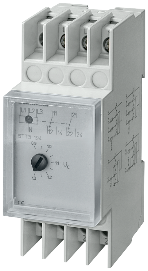 Voltage relay 230400 V AC 2 CO 0913 asymmetric monitoring
