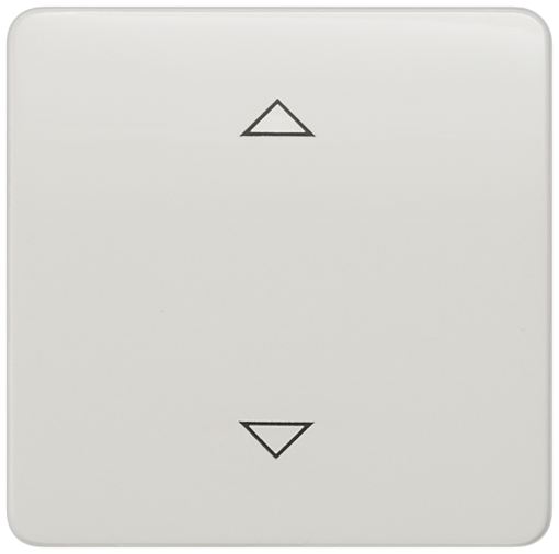 DELTA profil rocker with shutterblind symbols for pushbutton single center
