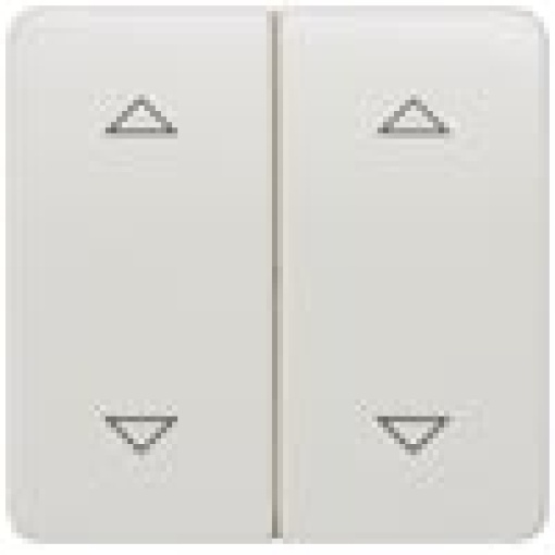 DELTA profil rocker with shutterblind symbols for pushbutton double center
