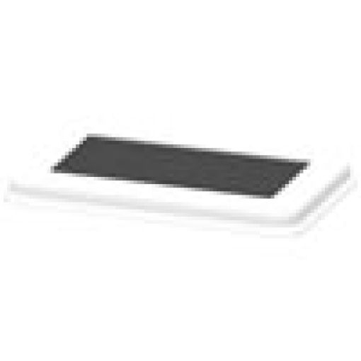 Cable flange plate with cellular rubber seal