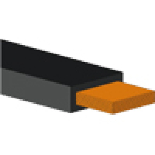 StabSIKUS Universal Copper bar flexible L2000 mm 13x 3x 05 mm 160 A tem