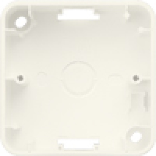DELTA profil surfacemounting enclosure single titanium white