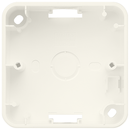 DELTA profil surfacemounting enclosure single titanium white