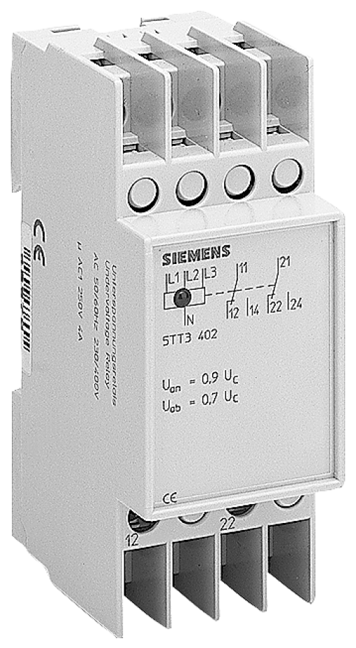Voltage relay T5570 230400 V AC 2 W 0709 with transparent cap