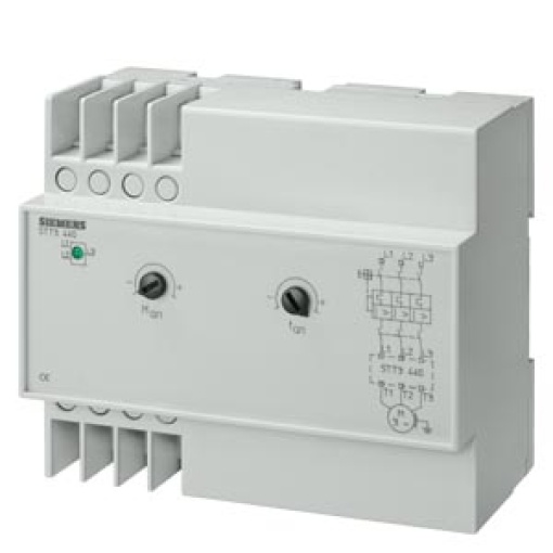 Softstarting device 400 V AC 3005500 W 3PH installation depth 55 mm
