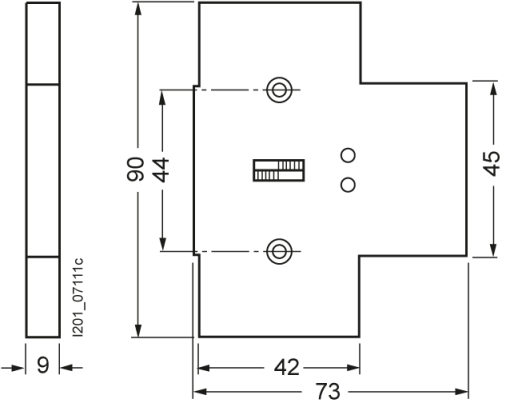 Auxiliary current switch 6 A 1 W