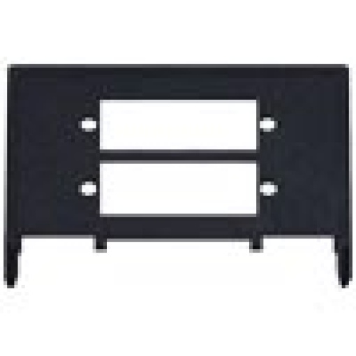 DELTA FO mounting plate for FO flushmounting couplings 2xICCS system