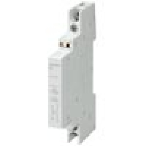 Auxiliary current switch can be attached for residual current operated circui