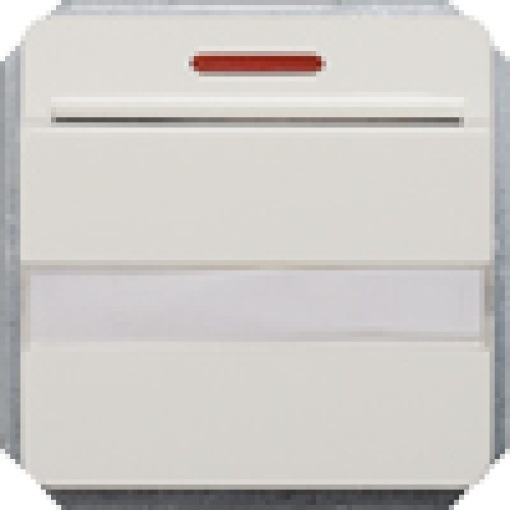 DELTA profil hotel card switch illuminated with window and labeling field ti