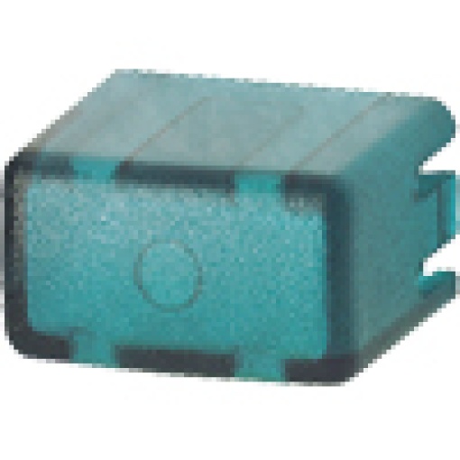 Set of caps for pushbutton 5TE48 set with 5x each greentransparent