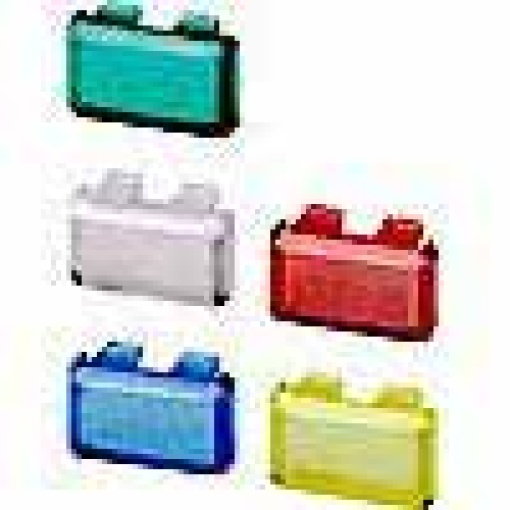 Cap set for pushbutton 5TE48 and light indicator 5TE58 set with 10x redgreen