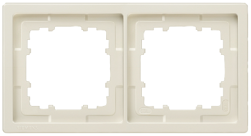 DELTA style titanium white frame double