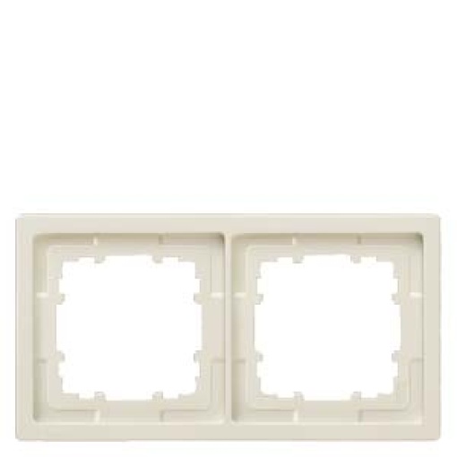 DELTA style titanium white frame double