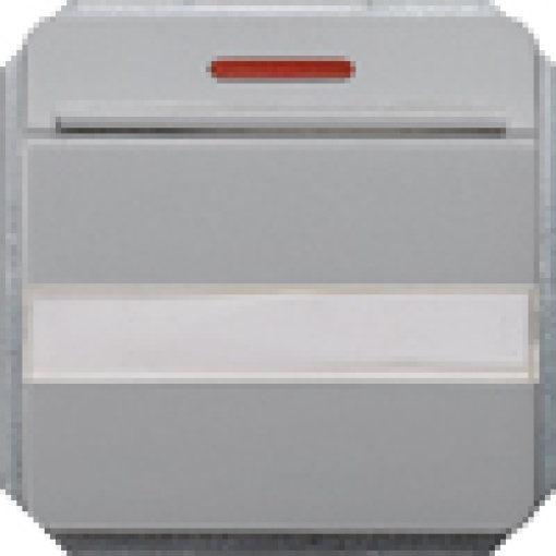 DELTA profil hotel card switch illuminated with window and labeling field si