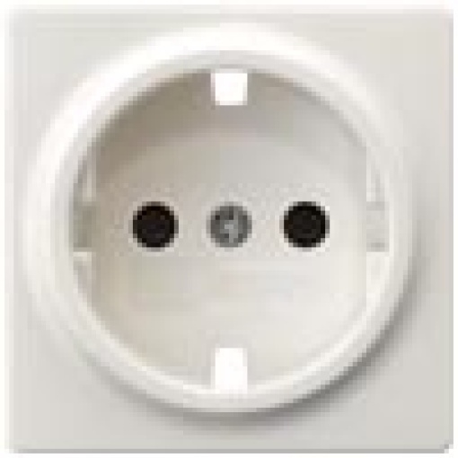 DELTA isystem Socket outlet cover without insert with increased touch protec