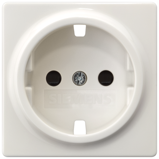 DELTA isystem Socket outlet cover without insert with increased touch protec