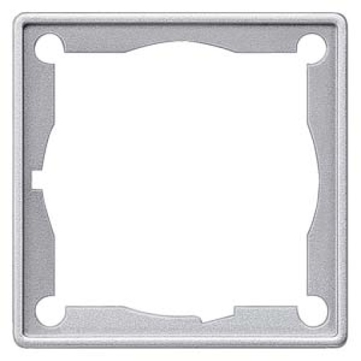 DELTA isystem intermediate frame for 51x51mm devices aluminum metallic
