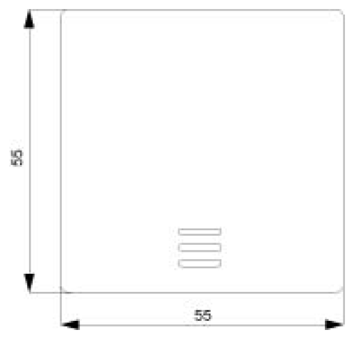 DELTA isystem rocker with window for pilot lampOFFtwoway switch aluminum