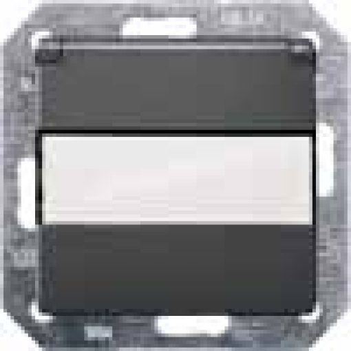 DELTA isystem SCHUKO socket outlet with hinged lidlabeling field and incr 