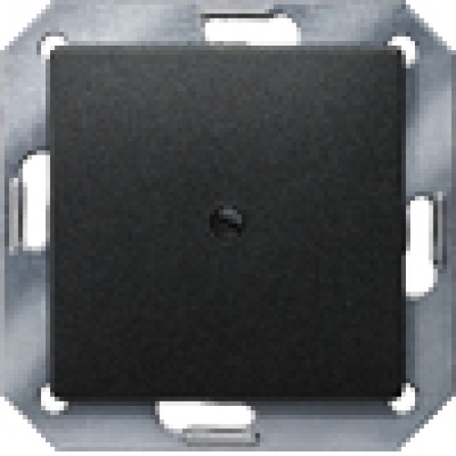 DELTA isystem blanking cover plate carbon metallic