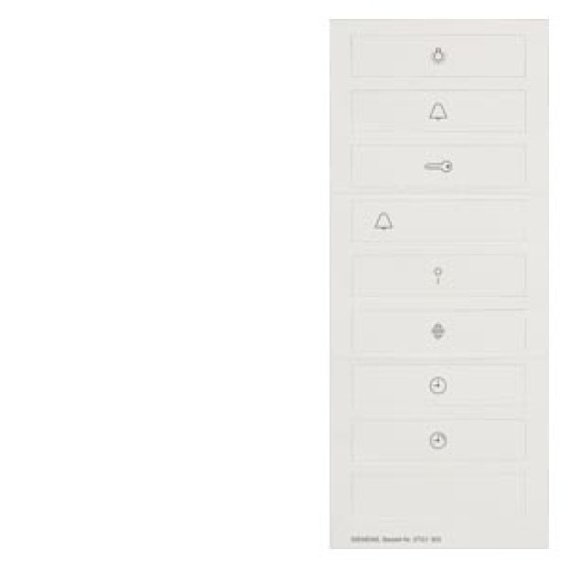 DELTA style sheet of pictographs for single rocker