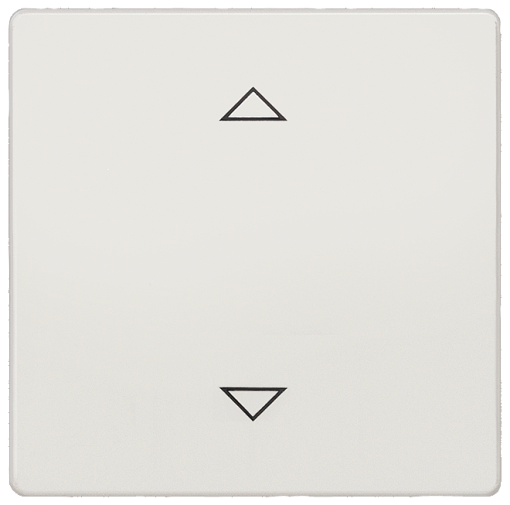 DELTA isystem pushbutton sys shutterblind titanium white