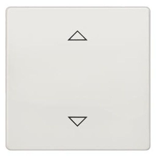 DELTA style pushbutton sys shutterblind titanium white