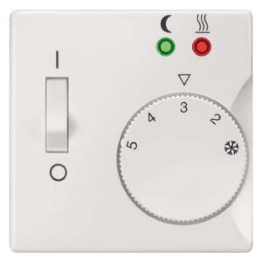 DELTA isystem cover plate room temperature controller for floor heating tit