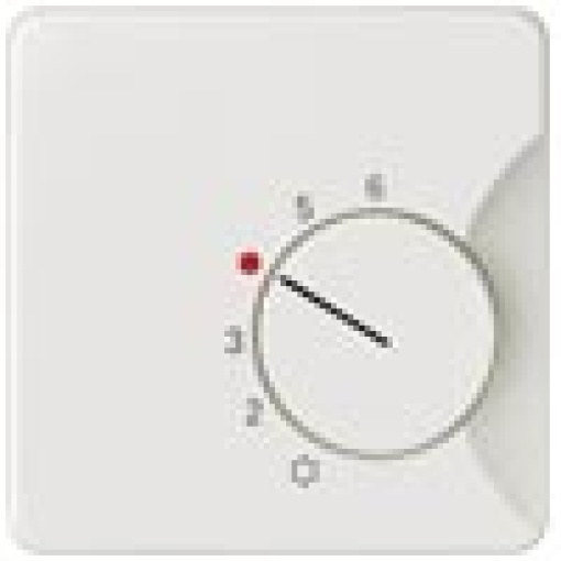 DELTA style cover plate room temperature controller NCCO titanium white