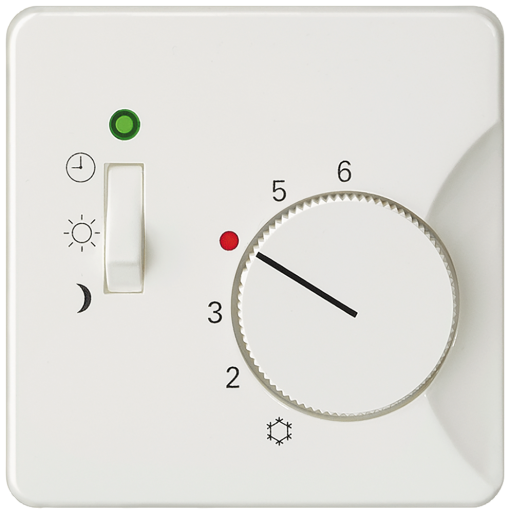 DELTA style cover plate room temperature controller 3position switch titan