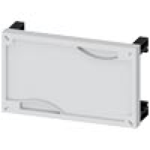 ALPHA 160 DIN reserve section cover kit with support RAL7035 H150 W250
