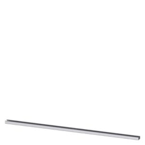ALPHA 630 DIN cable clamping rail W750