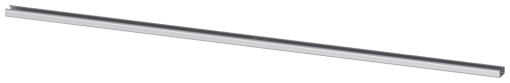 ALPHA 630 DIN cable clamping rail W1000
