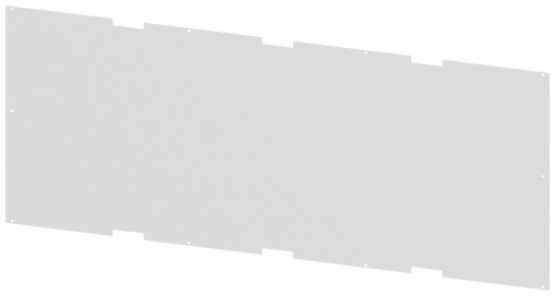 ALPHA mounting panel W 500 mm H 1350 mm cabinetheight without