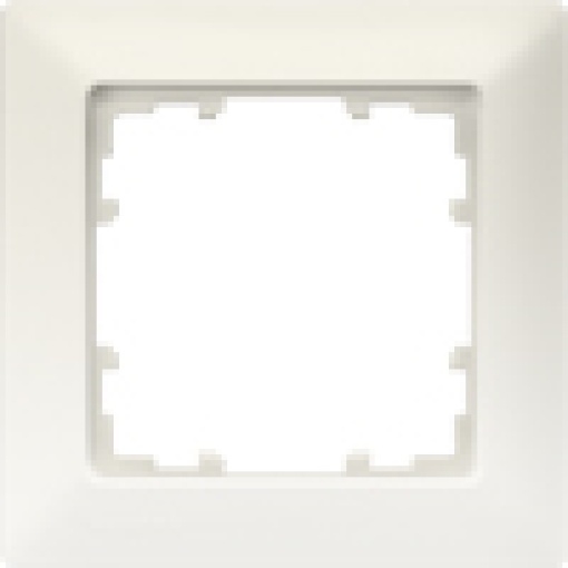 DELTA line titanium white frame single