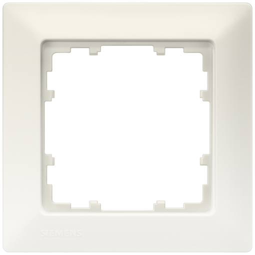 DELTA line titanium white frame single