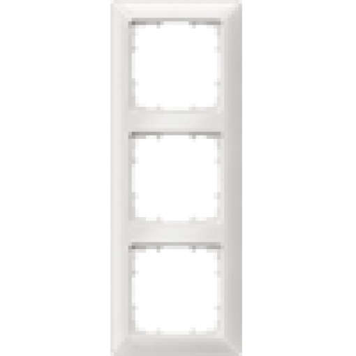 DELTA line titanium white frame triple