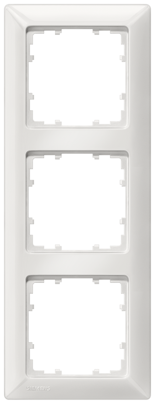 DELTA line titanium white frame triple