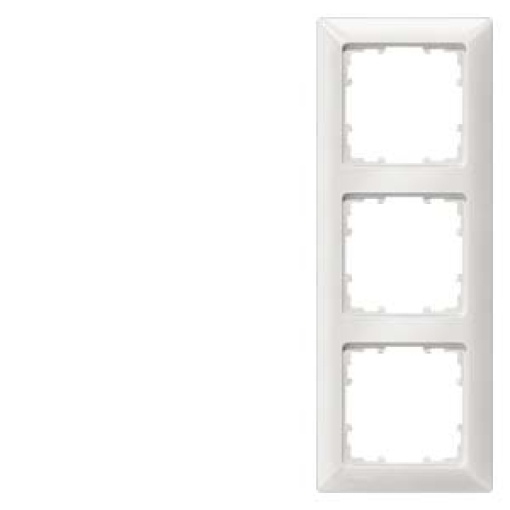 DELTA line titanium white frame triple