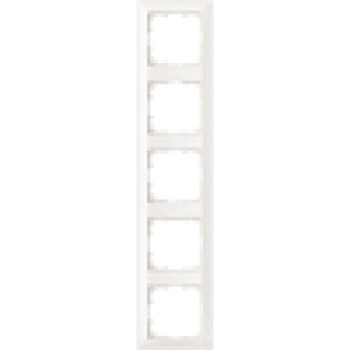 DELTA line titanium white frame quintuple