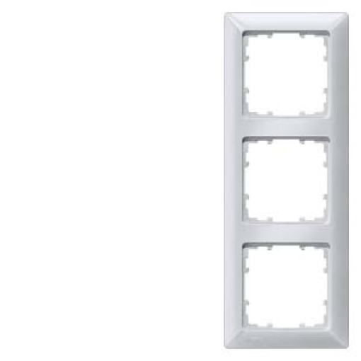 DELTA line aluminum metallic frame triple