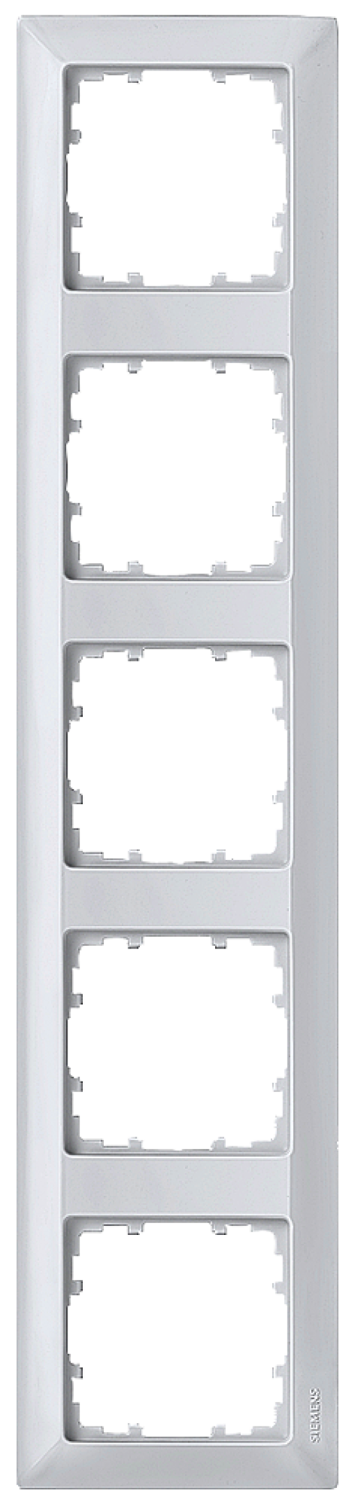 DELTA line aluminum metallic frame quintuple