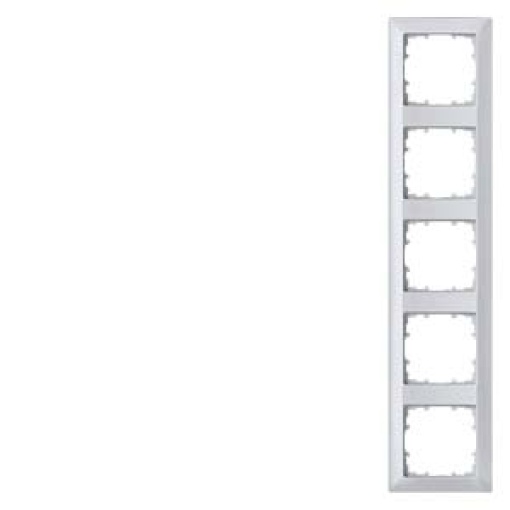 DELTA line aluminum metallic frame quintuple