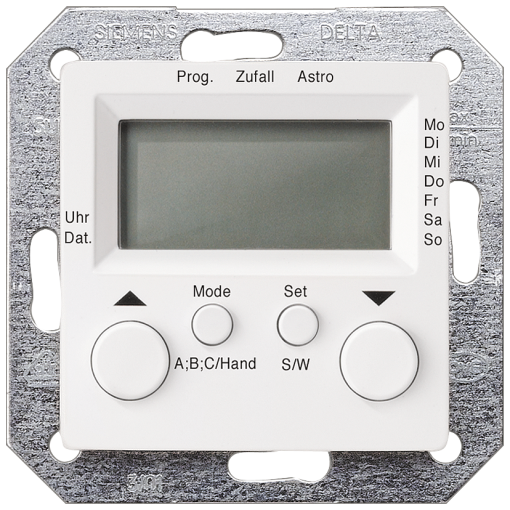 DELTA isystem shutterblind control Comfort complete unit titanium white